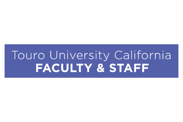 Text image of Touro University California Faculty and Staff